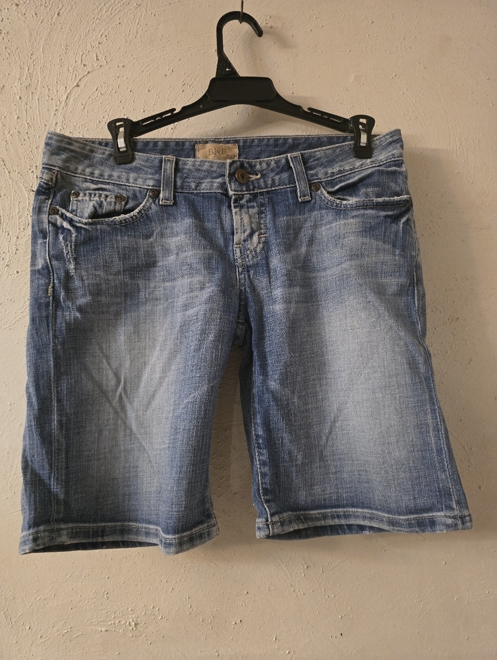 BKE Light Blue Denim Bermuda Shorts